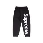 Supreme Satin Applique Sweatpant FW24 Black