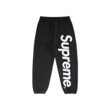 Supreme Satin Applique Sweatpant FW24 Black
