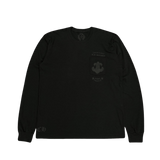 Chrome Hearts Paris Exclusive Fleur Logo Long Sleeve T-Shirt Black