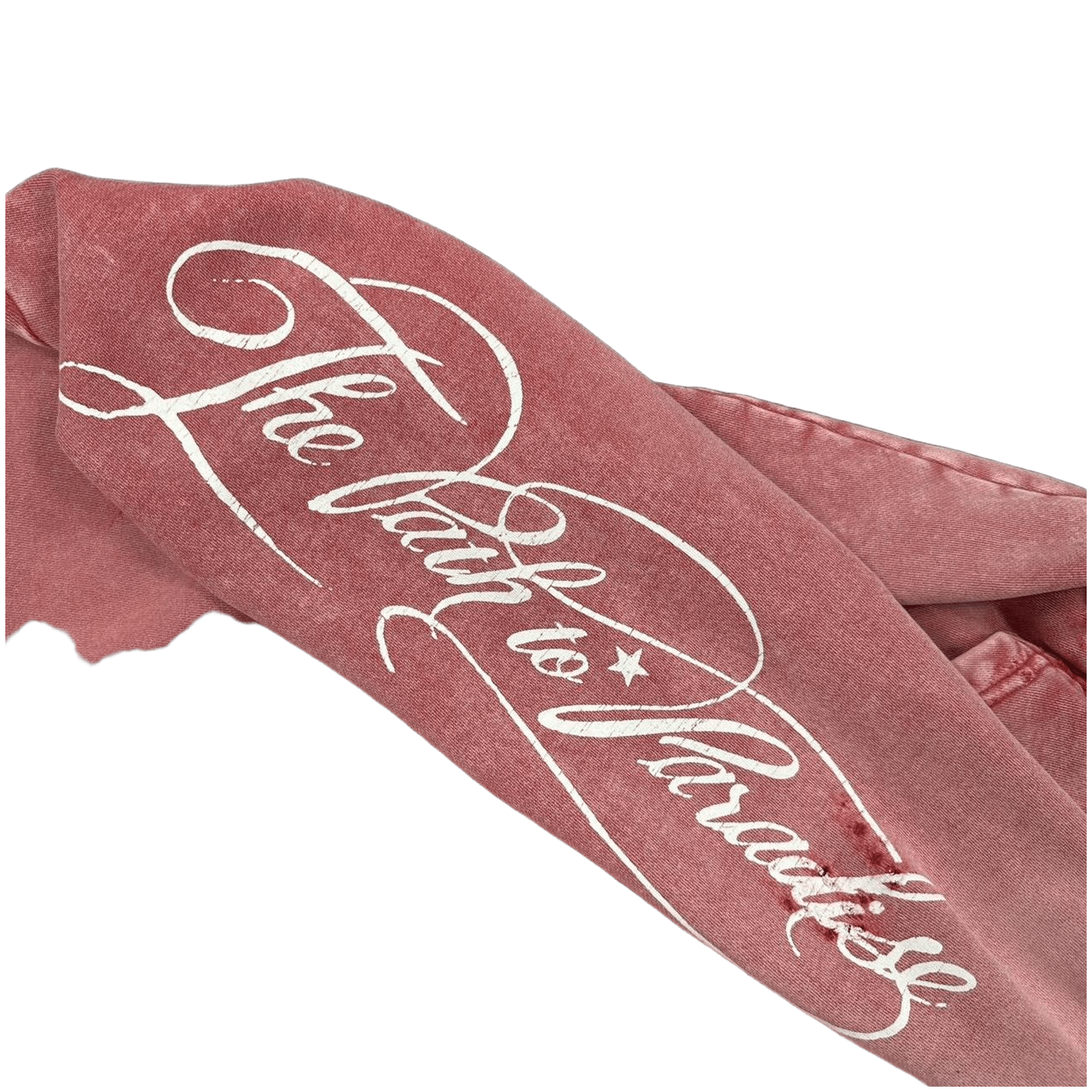 Hellstar Path To Paradise Distressed Hoodie Washed Red - Morely TrendsHellstar Type here:)