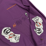 Chrome Hearts Matty Boy That's That Long Sleeve T-Shirt Purple