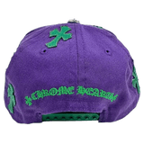 Chrome Hearts Cross Patch Trucker Hat 'Purple/Green' - Morely TrendsChrome Hearts Type here:)