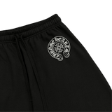 Chrome Hearts Horse Shoe Logo Sweatpants Black