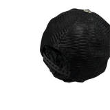 Chrome Hearts FUCK Hollywood Trucker Hat Black/Black