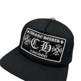 Chrome Hearts CH London Trucker Cap Black/White