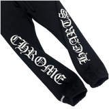 Chrome Hearts All Over Monogram Horseshoe Logo Sweatpants Black
