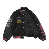 Supreme Hysteric Glamour Varsity Jacket Black
