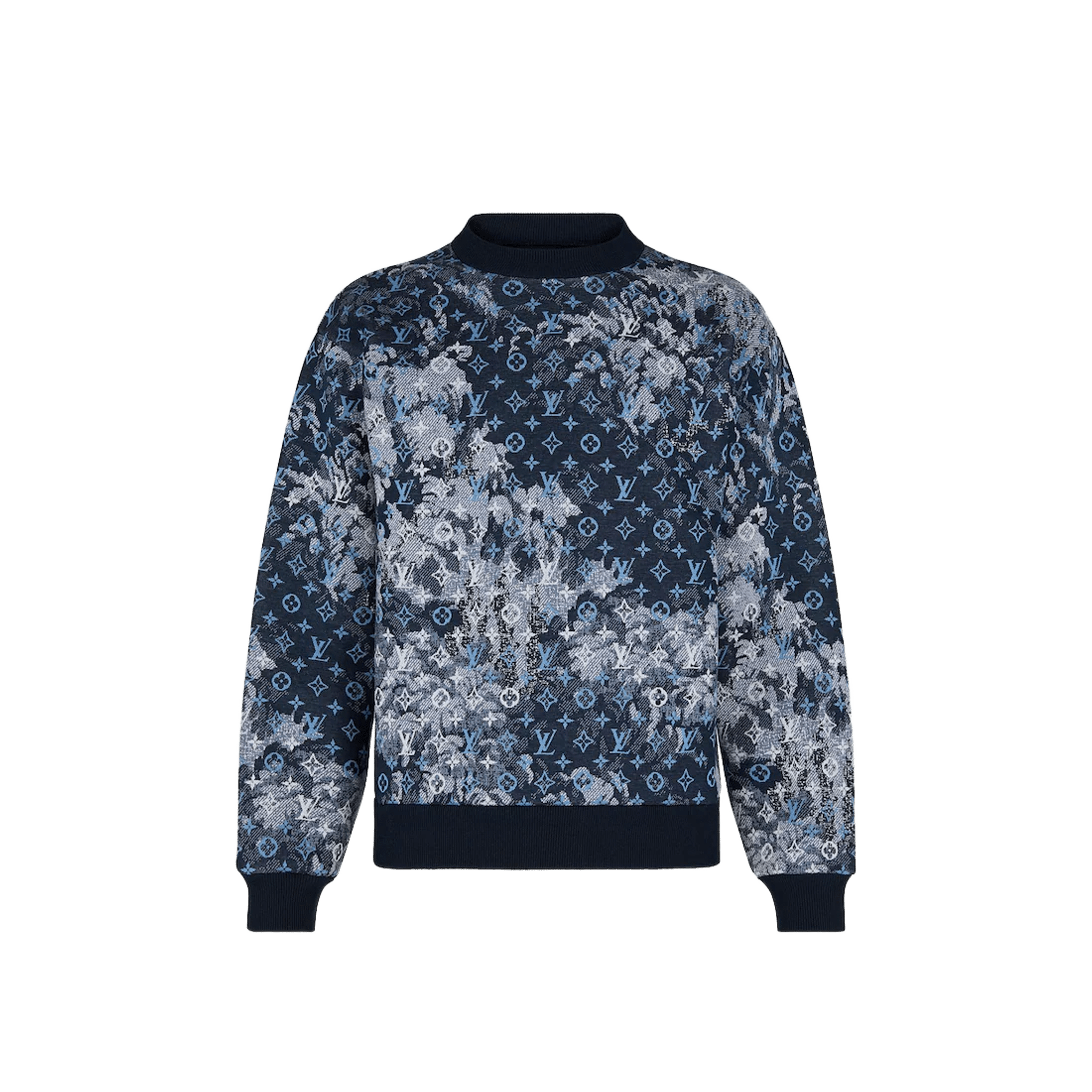 Louis Vuitton Tapestry Monogram Sweatshirt Indigo - Morely TrendsLouis Vuitton Type here:)