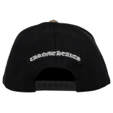 Chrome Hearts Horseshoe Denim Baseball Hat Black