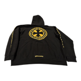Chrome Hearts Plus Logo Pullover Hoodie Black/Yellow