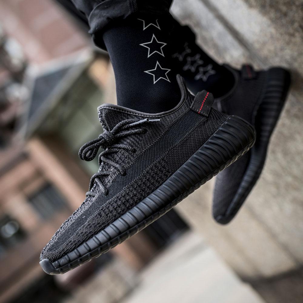 Adidas originals yeezy boost 350 black static Clearance